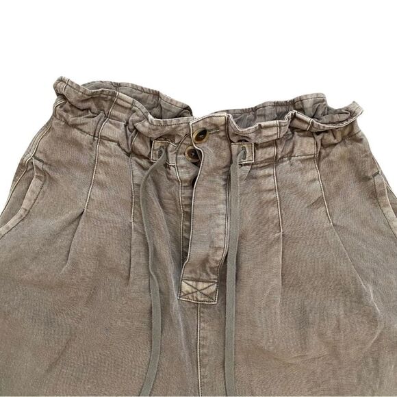 Free People Margate Pleated Slouchy Fabric Pants - Picture 3 of 6